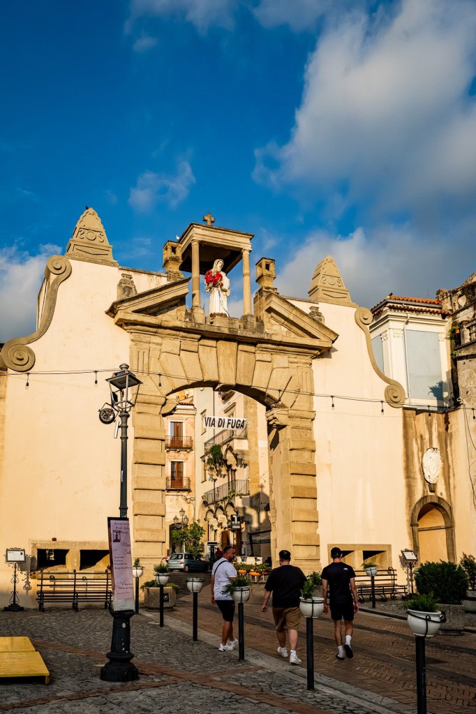 Paola old town gate, Calabria